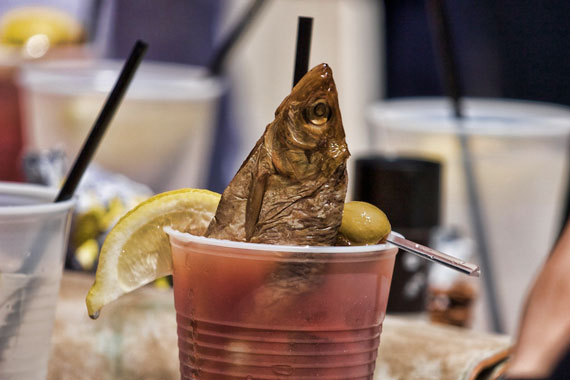 smoked chub cocktail